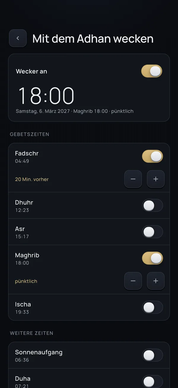 Adhan-Wecker