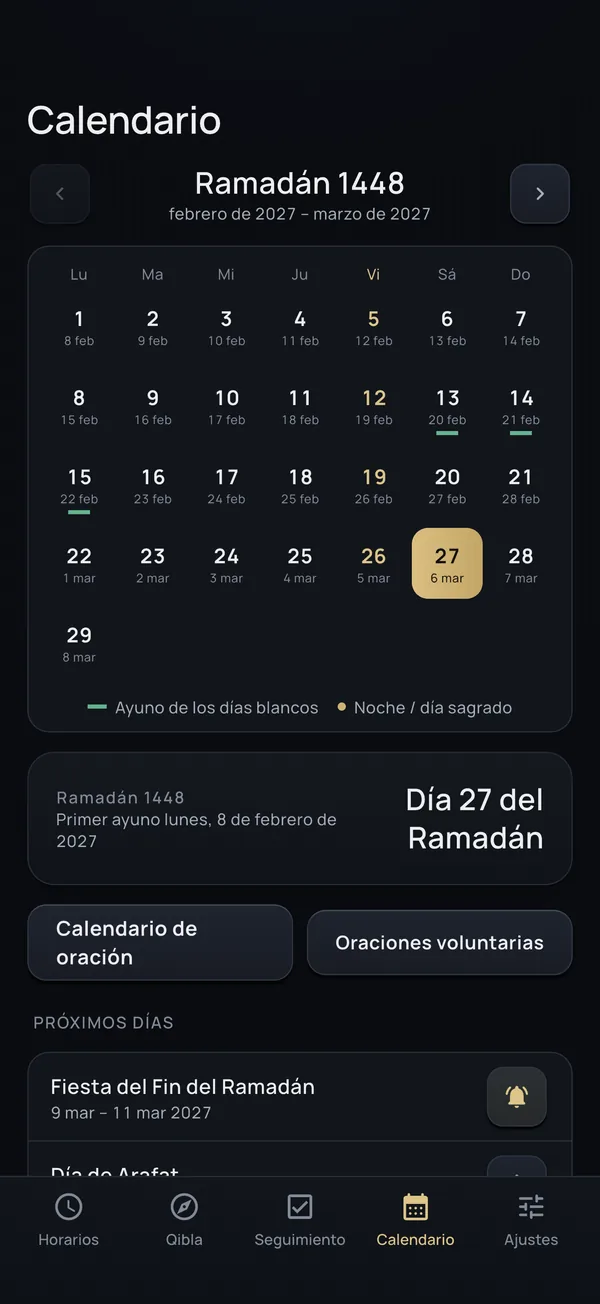 Calendario